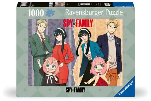 Puzzle 1000 Pièces Ravensburger La Famille Forger Spy X Family