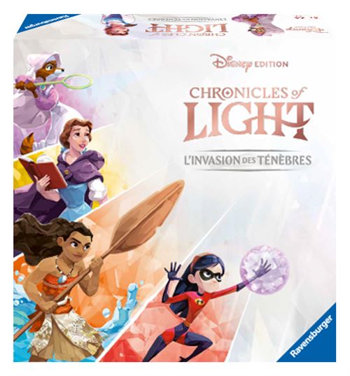 Boite de Jeu classique Ravensburger Chronicles of light L'Invasion des Ténèbres Disney Edition