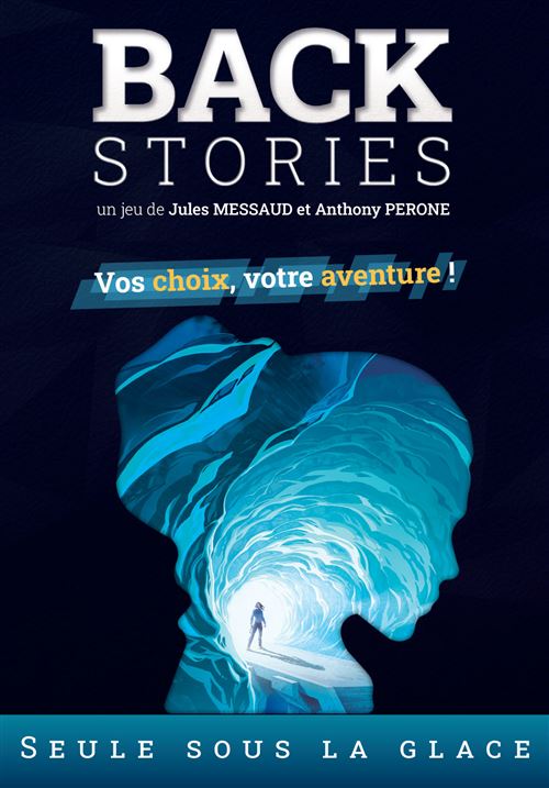 Jeu d'Enquête Backstories BJ129B – Seule sous la Glace, 1-6 Joueurs
