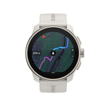 Montre connectée Suunto Race S avec bracelet Gris poudré