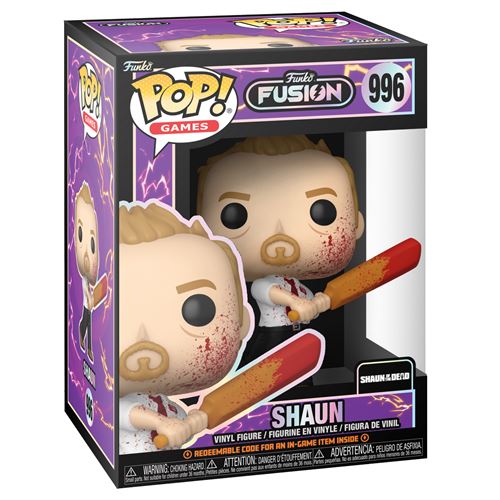 Funko Shaun of the Dead POP! Funko Fusion Shaun - vue 2