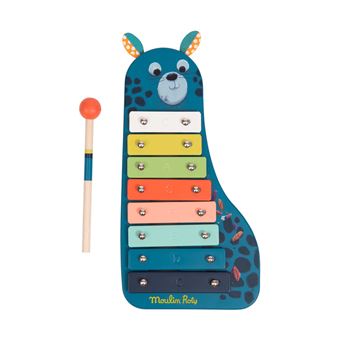 Jeu éducatif musical Moulin Roty Métallophone Dans la jungle - Jeu ...