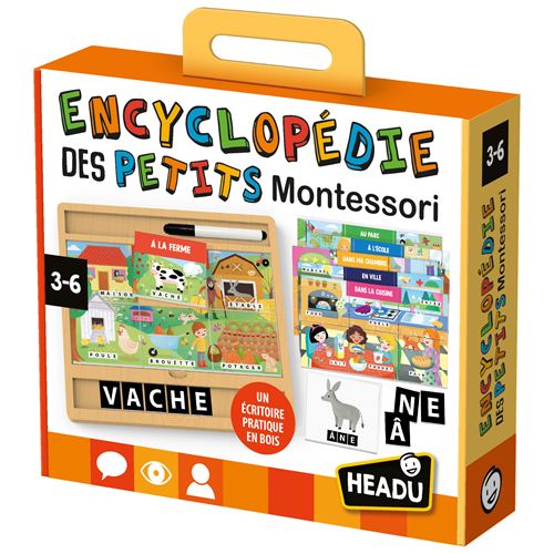 Jeu écriture et lettres Headu Encyclopédie des Petits - Headu
