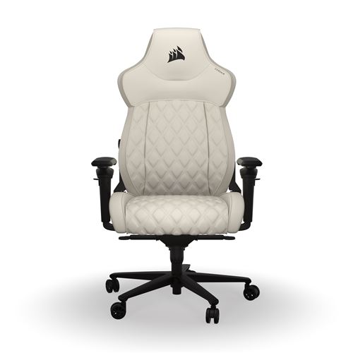 Chaise gaming Corsair Luxe TC500 Frost Blanc et Noir