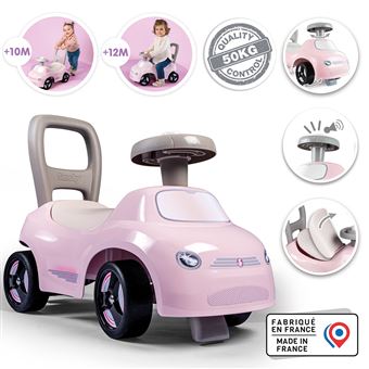 Porteur bebe auto Smoby Rose Porteur bebe Achat prix fnac