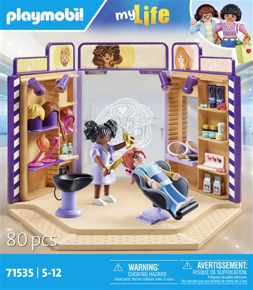 Playmobil My Life 71535 Salon De Coiffure