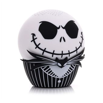 Enceinte sans fil Bluetooth Bitty Boomer Jack Skellington Motivated L'Etrange Noël de Mr. Jack Blanc et Noir