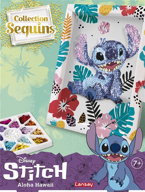Jeu Créatif Lansay Collection Sequins Disney Stitch