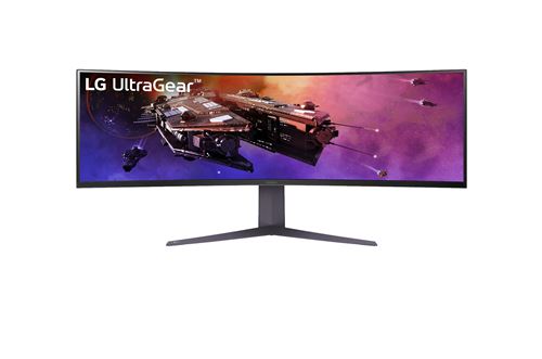 Ecran PC Gaming LG 45GR75DC-B 45 Incurvé QHD Noir et violet