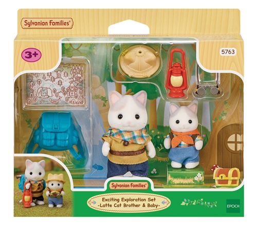 Figurines Sylvanian Families Le duo d'explorateurs