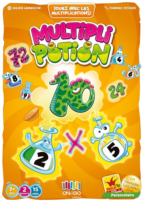 Jeu éducatif On the Go Editions Multiplipotion