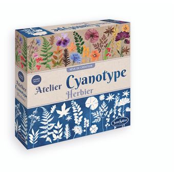 Jeu créatif SentoSphère Atelier Cyanotype Herbier