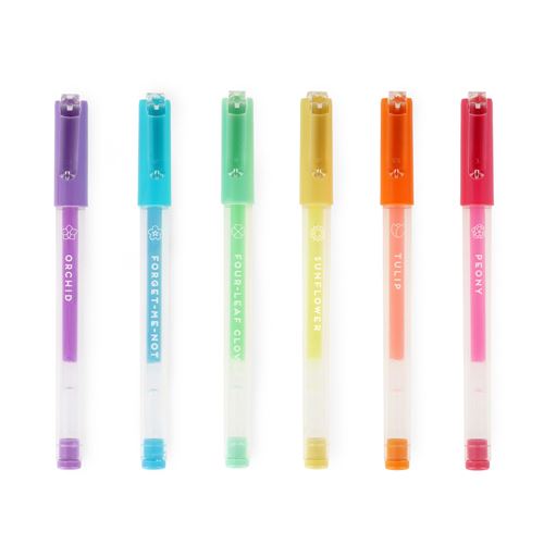 LEGAMI - SET OF 6 MINI GEL PENS SPRING IS IN THE AIR PASTEL