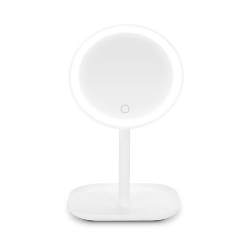 Miroir Grossissant Rond LED Tactile Yoghi Beauty Stand 3,1 W Blanc