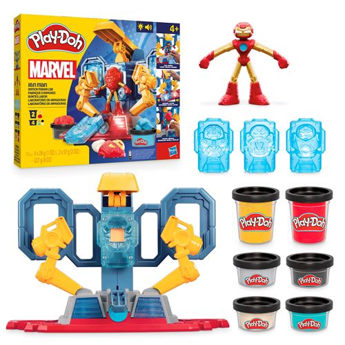 Coffret Pâte À Modeler Play-Doh Marvel G00355L0 – Figurines Flexibles et Accessoires Créatifs - vue 7