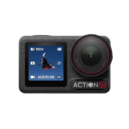 Caméra sport Dji Osmo Action 5 Pro Adventure Combo Noir