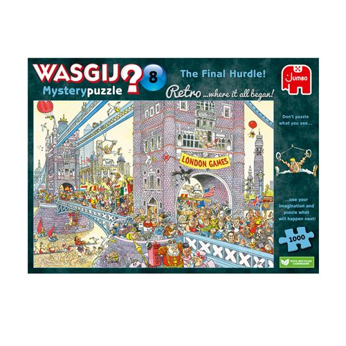 Puzzle 1000 pièces Jumbo Wasgij Obstacle Final