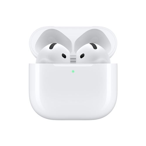 Apple Airpods 4 Blanc avec Boîtier de charge USB‑C Ecouteurs sans fil