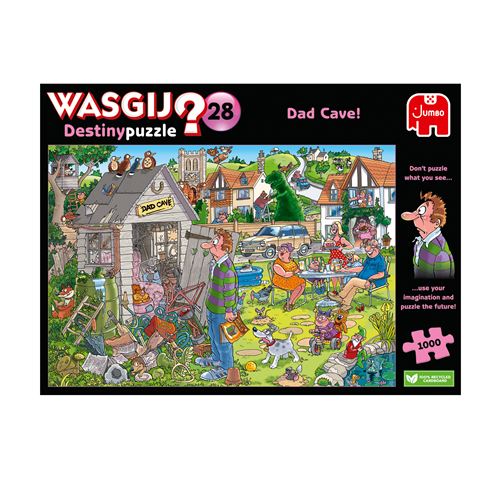 Puzzle 1000 Pièces Jumbo Wasgij Dad Cave