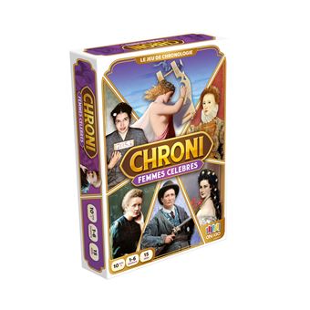 Jeu d’ambiance On the go Editions Chroni Femmes Célèbres