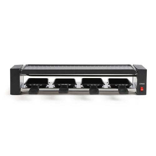 Appareil à raclette Livoo DOC259 Feel good moments 800W Noir
