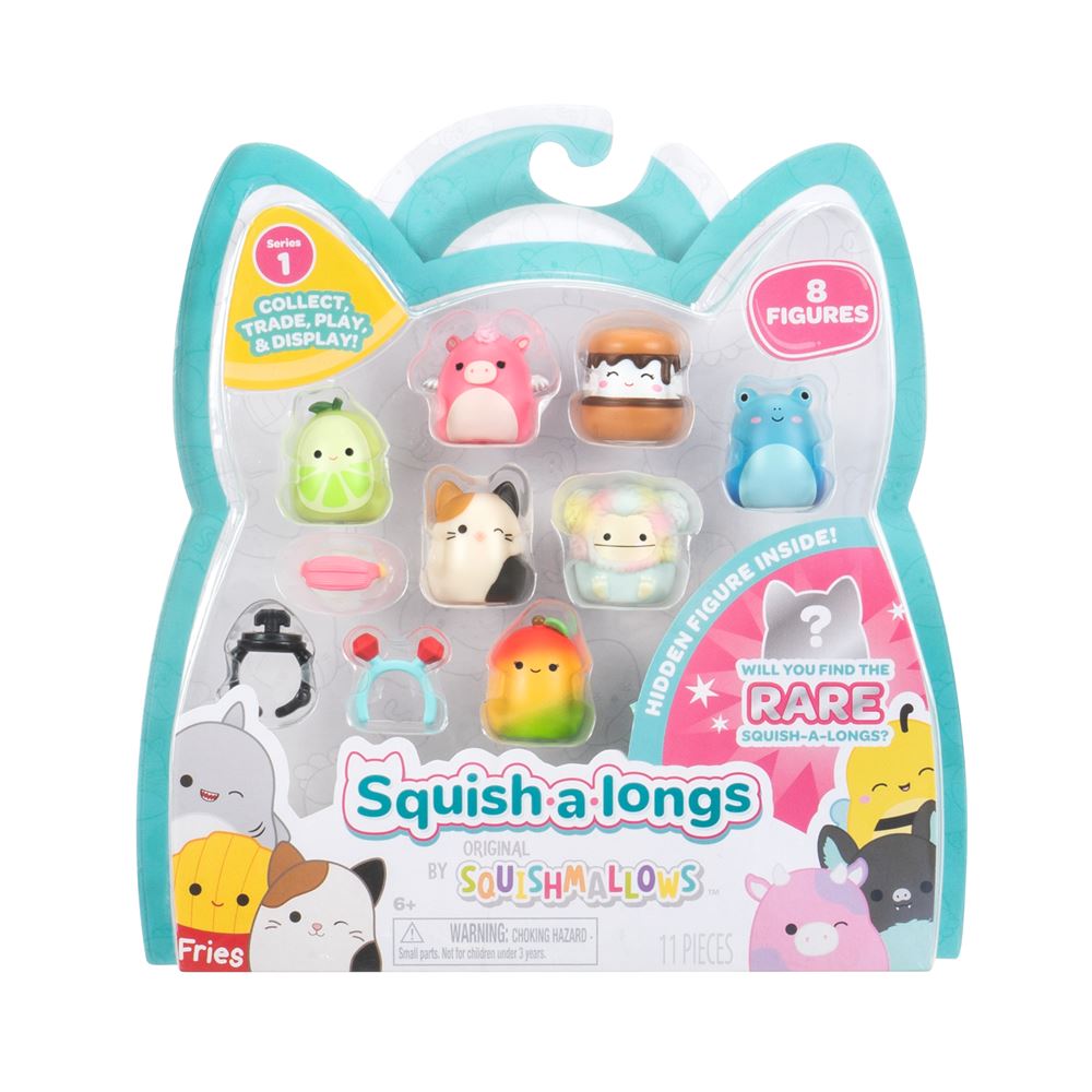 Squish-a-longs par Squishmallows ? Mystery (1 pack choisi au hasard) Série 2