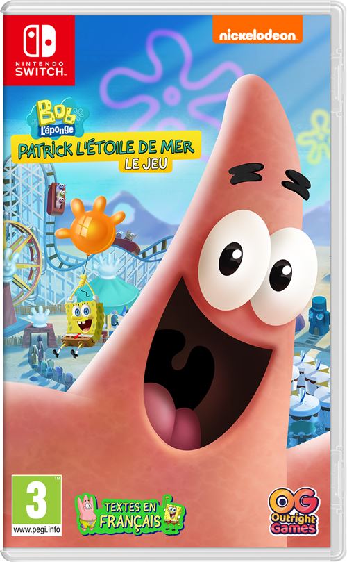 Bob l'éponge Patrick l’Étoile Mer Le Jeu