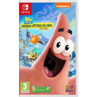 Bob l'éponge: Patrick l’Étoile de Mer Le Jeu Nintendo Switch