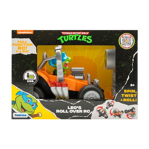 Voiture télécommandée Ninja Turtles Teenage Mutant Cascades RC Leonardo Classic