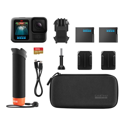 Bundle Caméra Sport Gopro Hero13 Black + Accessoires