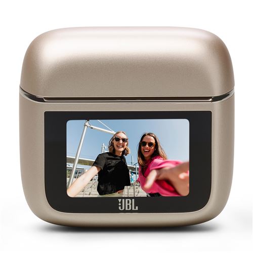 JBL – Ecouteurs intra-auriculaires sans fil Bluetooth JBL Tour Pro 3 avec réduction de bruit Gold JBL – Ecouteurs intra-auriculaires sans fil Bluetooth JBL Tour Pro 3 avec réduction de bruit Gold