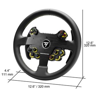 Volant gaming Thrustmaster Evo Racing 32R Leather pour PC PS5 PS4 Xbox One Xbox Series X et S