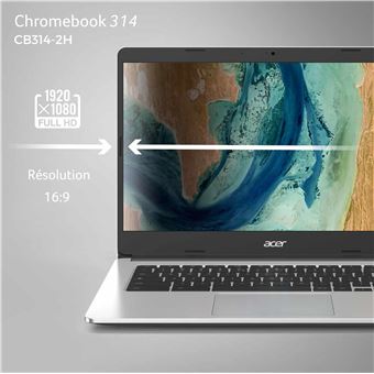 Acer Chromebook シルバー Chromebook Acer CB314-1HT-P39K 14