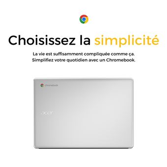 Ordinateur Portable Chromebook Acer CB314-2H-K9DB - 14 HD - MTK MT8183 Octa-cor