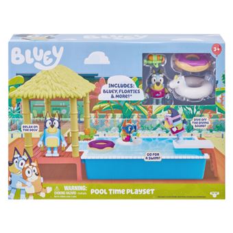 moose toys Set de Jeu La Maison de Bluey avec Figurine Bluey Incluse
