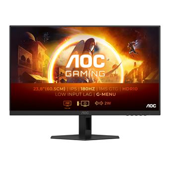 Écran PC AOC 24 Pouces, 60Hz, 5ms, état Fonctionnel, Occasion