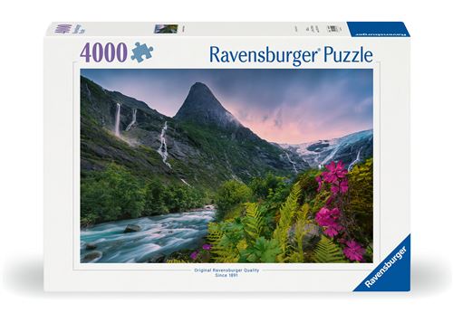 Puzzle 4000 pièces Ravensburger Au cœur des montagnes