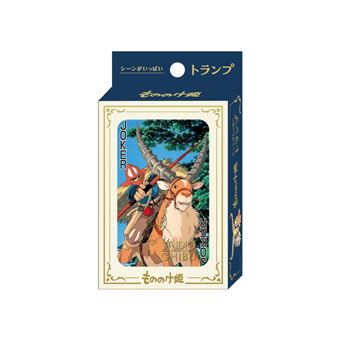 Jeu de cartes Maison Ghibli Princesse Mononoke