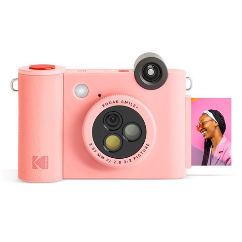 Appareil Photo Instantané Kodak Smile+ Rose