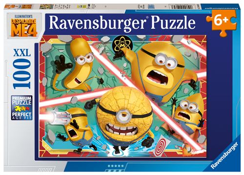 Puzzle Temps Impitoyables En Vue 100 Pièces Ravensburger La Boite