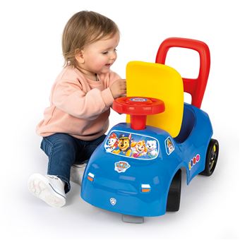 Porteur bebe auto Little Smoby Paw Patrol Pat patrouille Porteur bebe Achat prix fnac