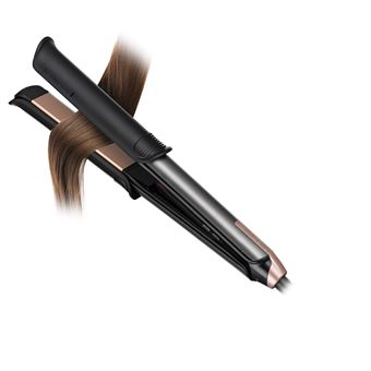 Lisseur boucleur Remington Straight & Curl One S6077 Noir et Rose