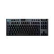 Clavier gaming mécanique sans fil ultra-plat Azerty Logitech G915 X Lightspeed TKL Clicky Noir