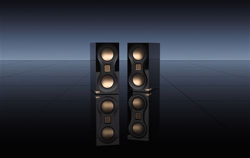 Enceinte bibliothèque Monitor Audio Studio 89 Noir vendues par paire