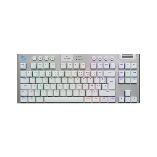 Clavier Gaming Sans Fil Logitech G G915 TKL X – Mécanique Clicky AZERTY - vue 8