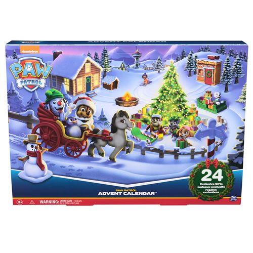 Véhicules Paw Patrol La Pat’Patrouille Calendrier De L'Avent