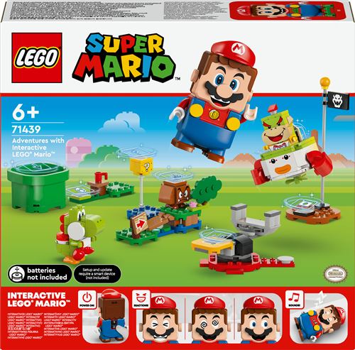 LEGO Super Mario 71439 Les Aventures de LEGO Mario interactif - vue 4