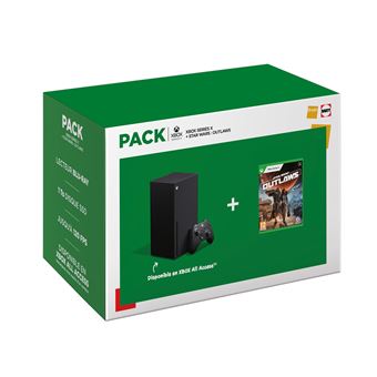 Pack Fnac Xbox Series X Noir + Star Wars Outlaws