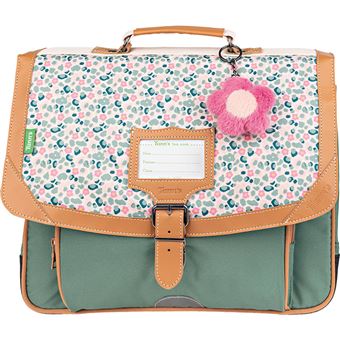 Cartable Tann's Enora 38 Cm - Thème Pirate, Polyester Recyclé, Réfléchissant, Léger 860 G