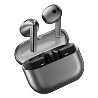 Ecouteurs sans fil Samsung Galaxy Buds3 Bluetooth avec réduction active du bruit Argent
